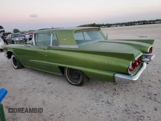 1960 Ford Thunderbird with VIN 0Y71Y166846, listed as a Copart auction lot 80034714 with 74,470 mi miles and Salvage Title. Bid and sale history available at DreamBid. Image 2.