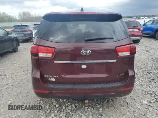 2016 Kia Sedona LX with VIN KNDMB5C12G6163849, listed as a Copart auction lot 55332635 with 94,680 mi miles and Clean Title. Bid and sale history available at carsss.com. Image 6.