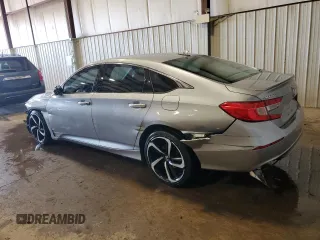2019 Honda Accord Sport with VIN 1HGCV1F32KA172843, listed as a Copart auction lot 53883485 with 97,525 mi miles and Salvage Title. Bid and sale history available at DreamBid. Image 2.