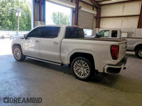 2022 GMC Sierra 1500 with VIN 3GTUUGET3NG614416, listed as a Copart auction lot 57990075 with 58,154 mi miles and Salvage title. Bid and sale history available at DreamBid. Image 2.