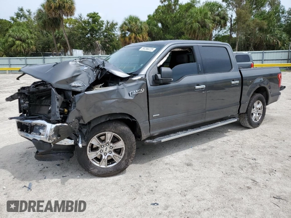 2015 Ford F-150 XL with VIN 1FTEW1CP6FFA49969, listed as a Copart auction lot 59286225 with 246,820 mi miles and Salvage title. Bid and sale history available at DreamBid. Image 1.