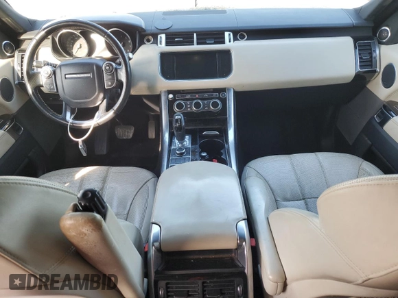 2014 Land Rover Range Rover Sport HSE with VIN SALWR2WFXEA365769, listed as a Copart auction lot 63877555 with 213,835 mi miles and Clean title. Bid and sale history available at DreamBid. Image 8.