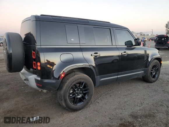 2023 Land Rover Defender with VIN SALEK7EX2P2143408, listed as a Copart auction lot 86923074 with 44,686 mi miles and Salvage title. Bid and sale history available at DreamBid. Image 3.