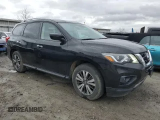 2018 Nissan Pathfinder SV with VIN 5N1DR2MM2JC603334, listed as a Copart auction lot 47702325 with 197,160 mi miles and Clean Title. Bid and sale history available at carsss.com. Image 4.