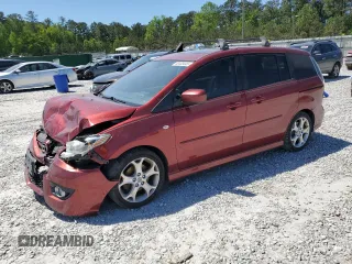 2009 Mazda 5 Sport with VIN JM1CR293X90358165, listed as a Copart auction lot 53438445 with 152,538 mi miles and Salvage title. Bid and sale history available at DreamBid. Image 1.