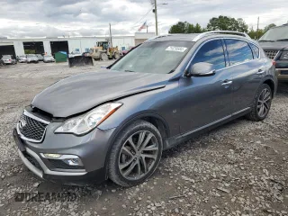 2017 Infiniti QX50 with VIN JN1BJ0RP9HM383157, listed as a Copart auction lot 71429504 with 61,915 mi miles and Salvage Title. Bid and sale history available at carsss.com. Image 1.