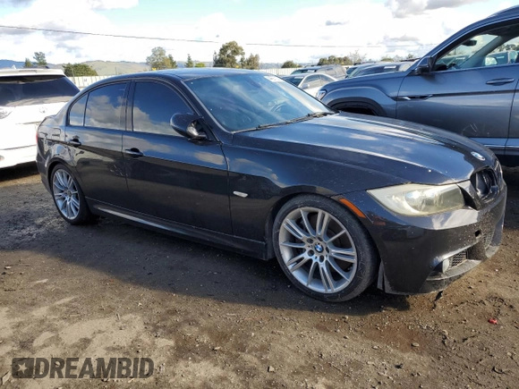 2011 BMW 3 Series 335i with VIN WBAPM5C59BE575529, listed as a Copart auction lot 44697325 with 151,284 mi miles and Clean Title. Bid and sale history available at carsss.com. Image 4.