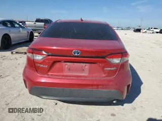 2021 Toyota Corolla Hybrid LE with VIN JTDEAMDE0MJ031541, listed as a Copart auction lot 46516215 with 272,892 mi miles and Salvage Title. Bid and sale history available at carsss.com. Image 6.