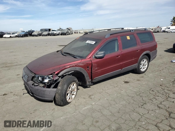2004 Volvo V70 XC70 with VIN YV1SZ59H841156544, listed as a Copart auction lot 75220694 with 131,943 mi miles and Salvage Title. Bid and sale history available at carsss.com. Image 1.