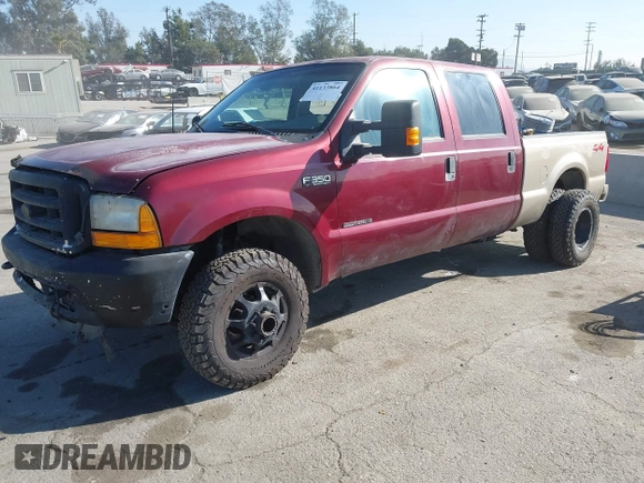 2000 Ford F-350 XL with VIN 1FTSW31F7YED11466, listed as a IAAI auction lot 41133864 with 349,092 mi miles and . Bid and sale history available at DreamBid. Image 2.
