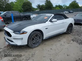 2019 Ford Mustang GT Premium with VIN 1FATP8FF1K5171967, listed as a Copart auction lot 56817425 with 97,153 mi miles and Clean title. Bid and sale history available at DreamBid. Image 1.