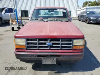 1989 Ford Ranger XLT with VIN 1FTCR10A1KUB65410, listed as a Copart auction lot 55177485 with 43,393 mi miles and Clean Title. Bid and sale history available at carsss.com. Image 5.