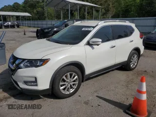 2017 Nissan Rogue SV with VIN KNMAT2MV1HP505044, listed as a Copart auction lot 49276315 with 84,234 mi miles and Salvage Title. Bid and sale history available at DreamBid. Image 1.