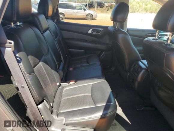 2016 Nissan Pathfinder Platinum with VIN 5N1AR2MN5GC608886, listed as a Copart auction lot 50582035 with 127,089 mi miles and Salvage Title. Bid and sale history available at carsss.com. Image 12.