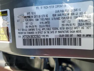 2011 Mazda CX-9 Sport z VIN JM3TB2BA3B0303583, wystawiony jako Copart lot #46618165 z przebiegiem 158 007 mil mil oraz Szkoda całkowita • Salvage title. Historia ofert i sprzedaży dostępna na DreamBid. Obrazek 14.