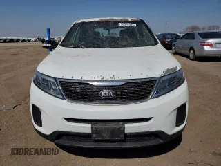 2014 Kia Sorento LX with VIN 5XYKT3A63EG524751, listed as a Copart auction lot 50578515 with 120,947 mi miles and Salvage Title. Bid and sale history available at carsss.com. Image 5.