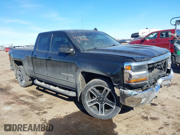 2016 Chevrolet Silverado 1500 LT with VIN 1GCVKREC3GZ121358, listed as a IAAI auction lot 41693996 with 103,811 mi miles and . Bid and sale history available at DreamBid. Image 1.