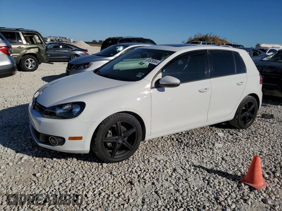 2013 Volkswagen Golf TDI w/Sunroof & Nav with VIN WVWNM7AJ0DW055514, listed as a Copart auction lot 81526564 with 111,386 mi miles and Salvage title. Bid and sale history available at DreamBid. Image 1.
