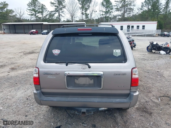 2002 Toyota 4Runner Limited with VIN JT3GN87R520229610, listed as a IAAI auction lot 41806628 with 338,035 mi miles. Bid and sale history available at carsss.com. Image 16.