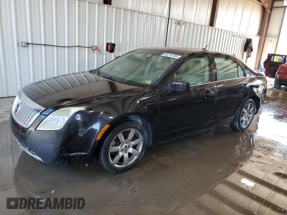 2010 Mercury Milan Premier with VIN 3MEHM0JG6AR647831, listed as a Copart auction lot 65214785 with 76,359 mi miles and Salvage title. Bid and sale history available at DreamBid. Image 1.