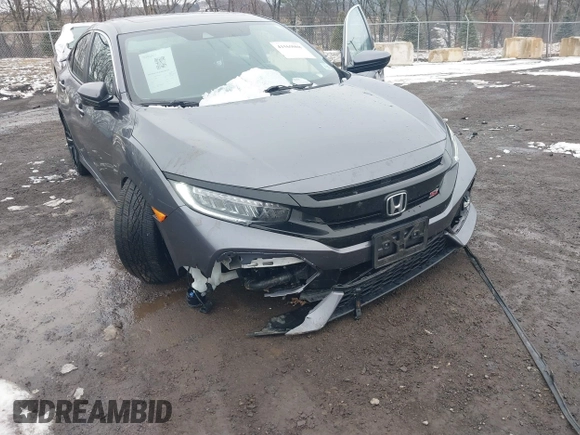 2020 Honda Civic Si with VIN 2HGFC1E55LH707320, listed as a IAAI auction lot 41569008 with 65,441 mi miles and . Bid and sale history available at DreamBid. Image 6.