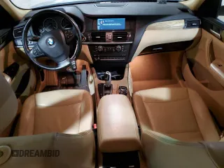 2012 BMW X3 28i with VIN 5UXWX5C54CL729209, listed as a Copart auction lot 53850865 with 134,395 mi miles and Clean Title. Bid and sale history available at DreamBid. Image 8.