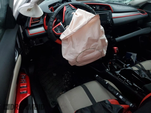 2018 Honda Civic LX with VIN 2HGFC2F59JH519837, listed as a Copart auction lot 81550184 with 166,369 mi miles and Salvage Title. Bid and sale history available at DreamBid. Image 8.