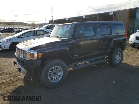 2008 Hummer H3 with VIN 5GTEN33E488203852, listed as a Copart auction lot 50445985 with 172,770 mi miles and Clean Title. Bid and sale history available at DreamBid. Image 1.