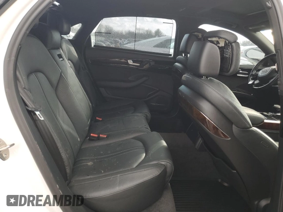 2016 Audi A8 3.0T with VIN WAU34AFD7GN008642, listed as a Copart auction lot 88980125 with 78,861 mi miles and Salvage title. Bid and sale history available at DreamBid. Image 10.
