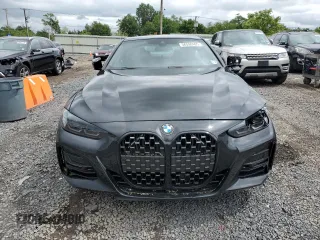 2022 BMW 4 Series 430i xDrive with VIN WBA73AP01NCJ51756, listed as a Copart auction lot 58590465 with Not provided miles and Salvage title. Bid and sale history available at DreamBid. Image 5.
