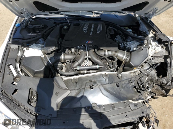 2019 BMW M5 z VIN WBSJF0C56KB446714, wystawiony jako Copart lot #52604265 z przebiegiem 63 401 mil mil oraz Szkoda całkowita • Salvage title. Historia ofert i sprzedaży dostępna na DreamBid. Obrazek 11.