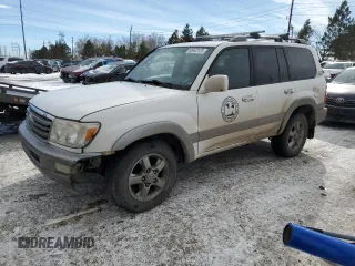 2006 Toyota Land Cruiser with VIN JTEHT05JX62099298, listed as a Copart auction lot 88842125 with 233,900 mi miles and Salvage Title. Bid and sale history available at carsss.com. Image 1.