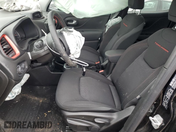 2023 Jeep Renegade Trailhawk with VIN ZACNJDC1XPPP60937, listed as a Copart auction lot 45157965 with 4,151 mi miles and Salvage title. Bid and sale history available at DreamBid. Image 7.