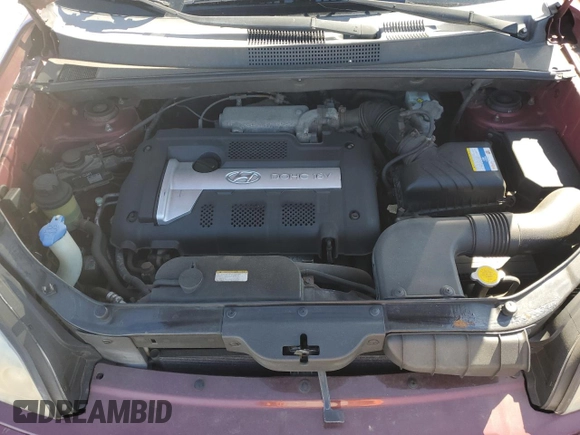 2007 Hyundai Tucson GLS with VIN KM8JM12B37U586530, listed as a Copart auction lot 54863125 with 165,493 mi miles and Clean Title. Bid and sale history available at carsss.com. Image 12.
