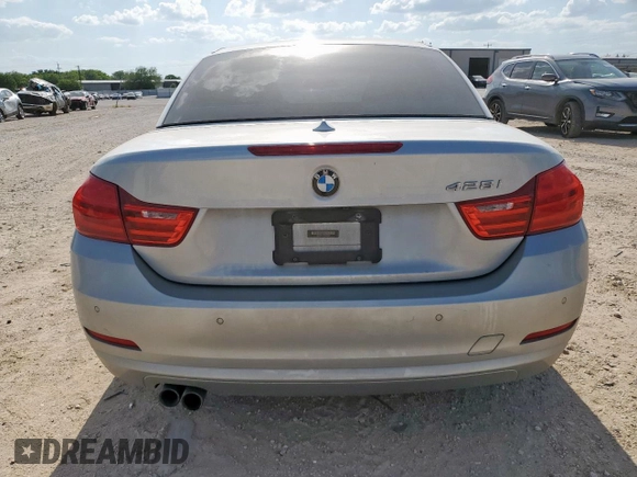 2015 BMW 4 Series 428i with VIN WBA3V7C53F5A24089, listed as a Copart auction lot 59936155 with Not provided miles and Salvage title. Bid and sale history available at DreamBid. Image 6.