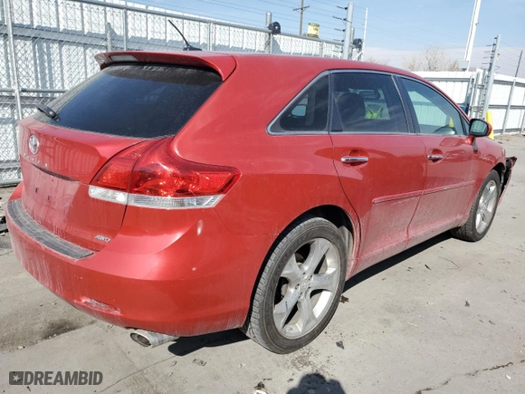 2009 Toyota Venza with VIN 4T3BK11A89U021493, listed as a Copart auction lot 46163055 with NaN miles and Salvage Title. Bid and sale history available at carsss.com. Image 3.
