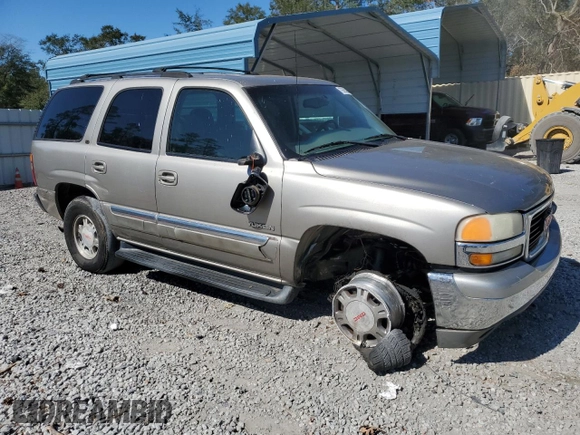 2001 GMC Yukon SLE with VIN 1GKEK13V91R200468, listed as a Copart auction lot 75693964 with 283,426 mi miles and Salvage Title. Bid and sale history available at carsss.com. Image 4.