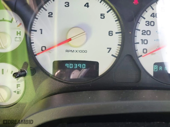 2004 Dodge Ram 1500 SLT with VIN 1D7HU18D14S541692, listed as a IAAI auction lot 41536385 with 90,390 mi miles. Bid and sale history available at carsss.com. Image 15.
