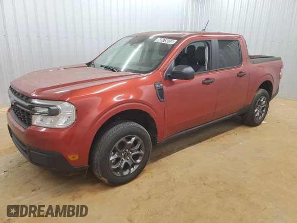 2024 Ford Maverick XLT with VIN 3FTTW8H37RRA45328, listed as a Copart auction lot 60875655 with 32,365 mi miles and Clean title. Bid and sale history available at DreamBid. Image 1.