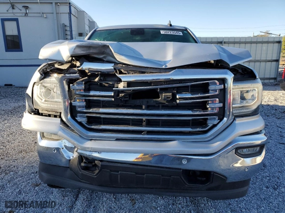 2018 GMC Sierra 1500 SLT with VIN 3GTU2NEC8JG167327, listed as a Copart auction lot 50223545 with 121,195 mi miles and Salvage Title. Bid and sale history available at carsss.com. Image 5.