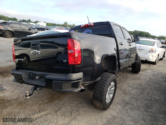2015 Chevrolet Colorado 2WD LT with VIN 1GCGSBEA2F1216005, listed as a Copart auction lot 42841381 with 0 mi miles and Non Repairable. Bid and sale history available at carsss.com. Image 4.
