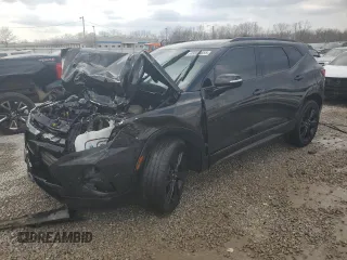 2021 Chevrolet Blazer RS z VIN 3GNKBERS5MS528692, wystawiony jako Copart lot #48806655 z przebiegiem 48 422 mil mil oraz Szkoda całkowita • Salvage title. Historia ofert i sprzedaży dostępna na DreamBid. Obrazek 1.