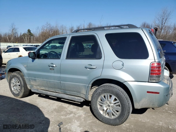 2006 Mercury Mariner Luxury with VIN 4M2CU57166DJ08079, listed as a Copart auction lot 48487515 with 207,127 mi miles and Salvage Title. Bid and sale history available at carsss.com. Image 2.