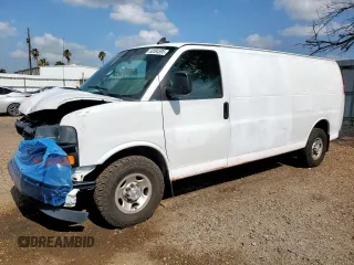 2018 Chevrolet Express Cargo z VIN 1GCZGHFG3J1343306, wystawiony jako Copart lot #60094595 z przebiegiem 84 530 mil mil oraz Czysty tytuł • Clean title. Historia ofert i sprzedaży dostępna na DreamBid. Obrazek 1.