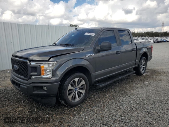 2020 Ford F-150 XL with VIN 1FTEW1CP7LKF00779, listed as a Copart auction lot 44736745 with 45,908 mi miles and Clean Title. Bid and sale history available at carsss.com. Image 1.