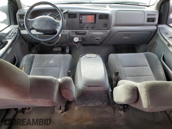 2002 Ford F-250 XL with VIN 1FTNW20F12EB93947, listed as a Copart auction lot 77836054 with 322,030 mi miles and Salvage Title. Bid and sale history available at DreamBid. Image 8.