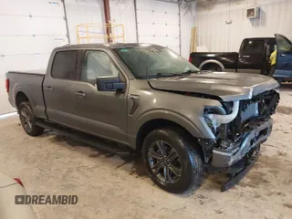 2023 Ford F-150 XL with VIN 1FTFW1E83PFB13252, listed as a IAAI auction lot 41488248 with 15,366 mi miles. Bid and sale history available at carsss.com. Image 1.