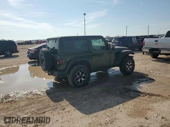 2021 Jeep Wrangler Rubicon with VIN 1C4HJXCG4MW787846, listed as a Copart auction lot 58221835 with 25,729 mi miles and Salvage title. Bid and sale history available at DreamBid. Image 13.