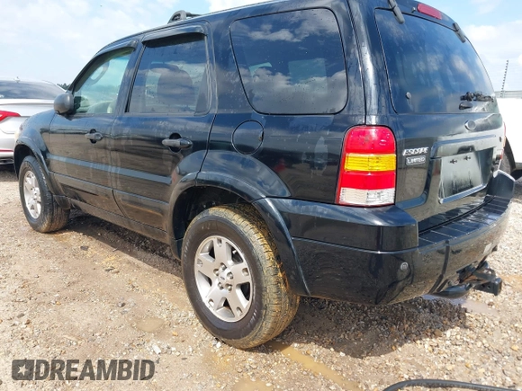 2005 Ford Escape Limited with VIN 1FMYU04155KE48512, listed as a IAAI auction lot 42196239 with 307,005 mi miles and . Bid and sale history available at DreamBid. Image 3.