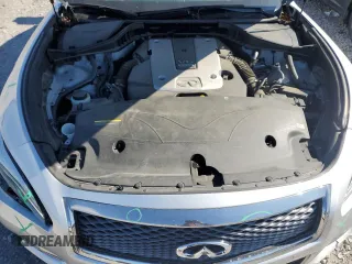 2018 Infiniti Q70 Luxe with VIN JN1BY1PP6JM330507, listed as a Copart auction lot 46118465 with 38,626 mi miles and Salvage title. Bid and sale history available at DreamBid. Image 11.